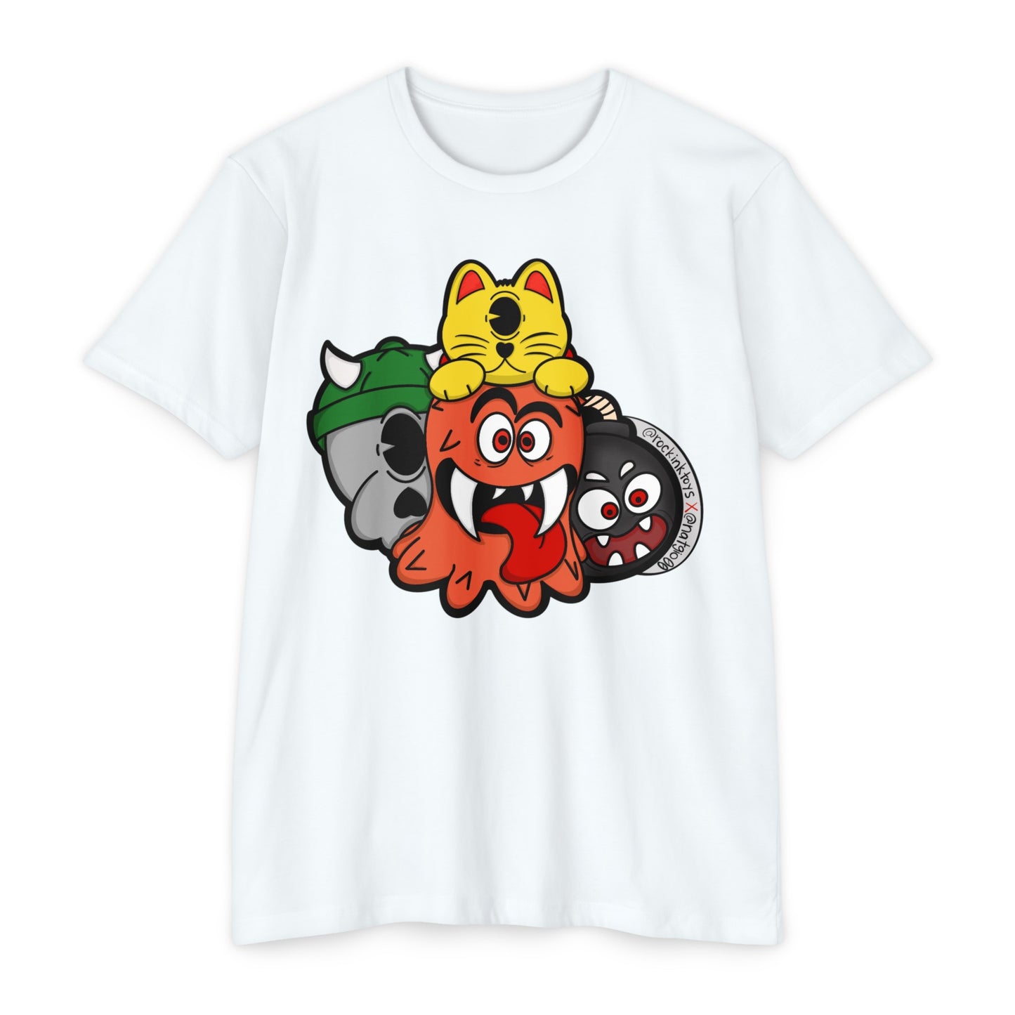 NAT GIO X ROCK INK TOYS T-shirt