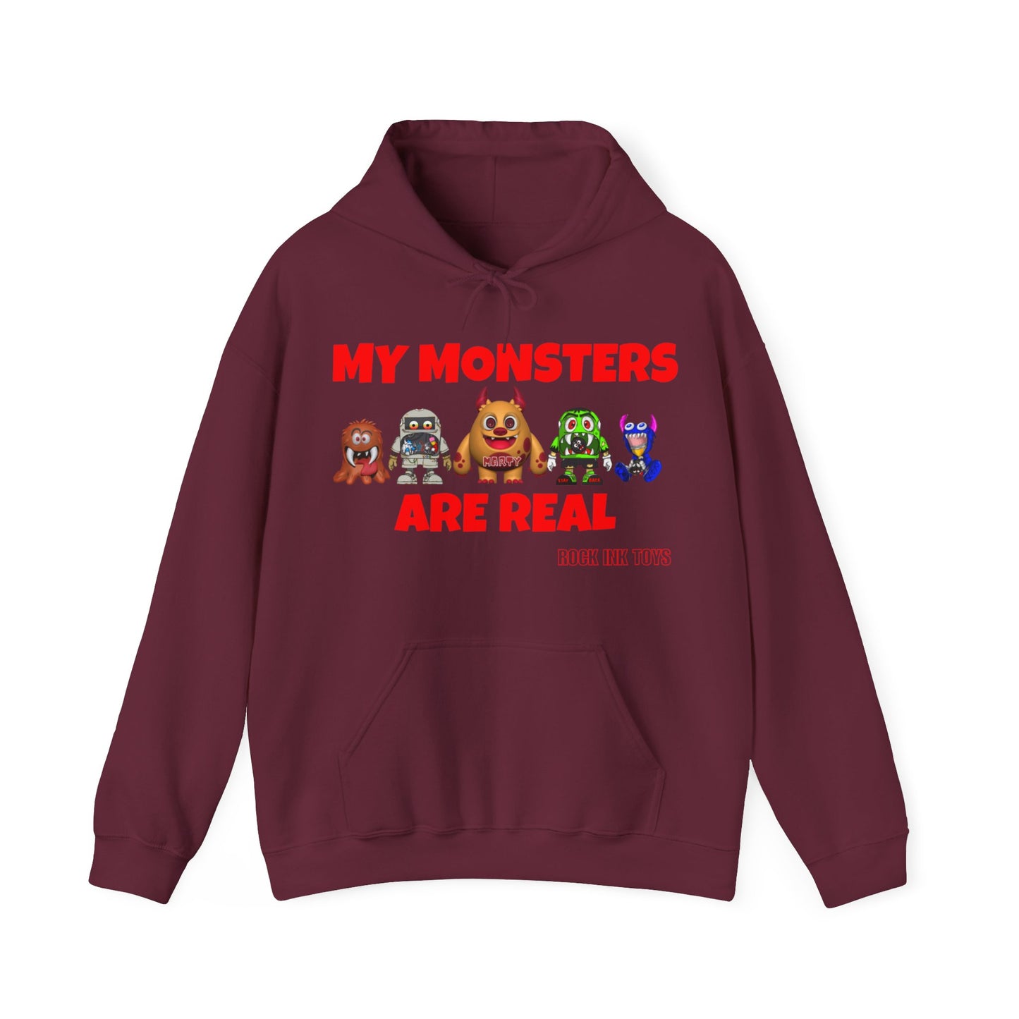 "MY MONSTERS ARE REAL" Hoodie