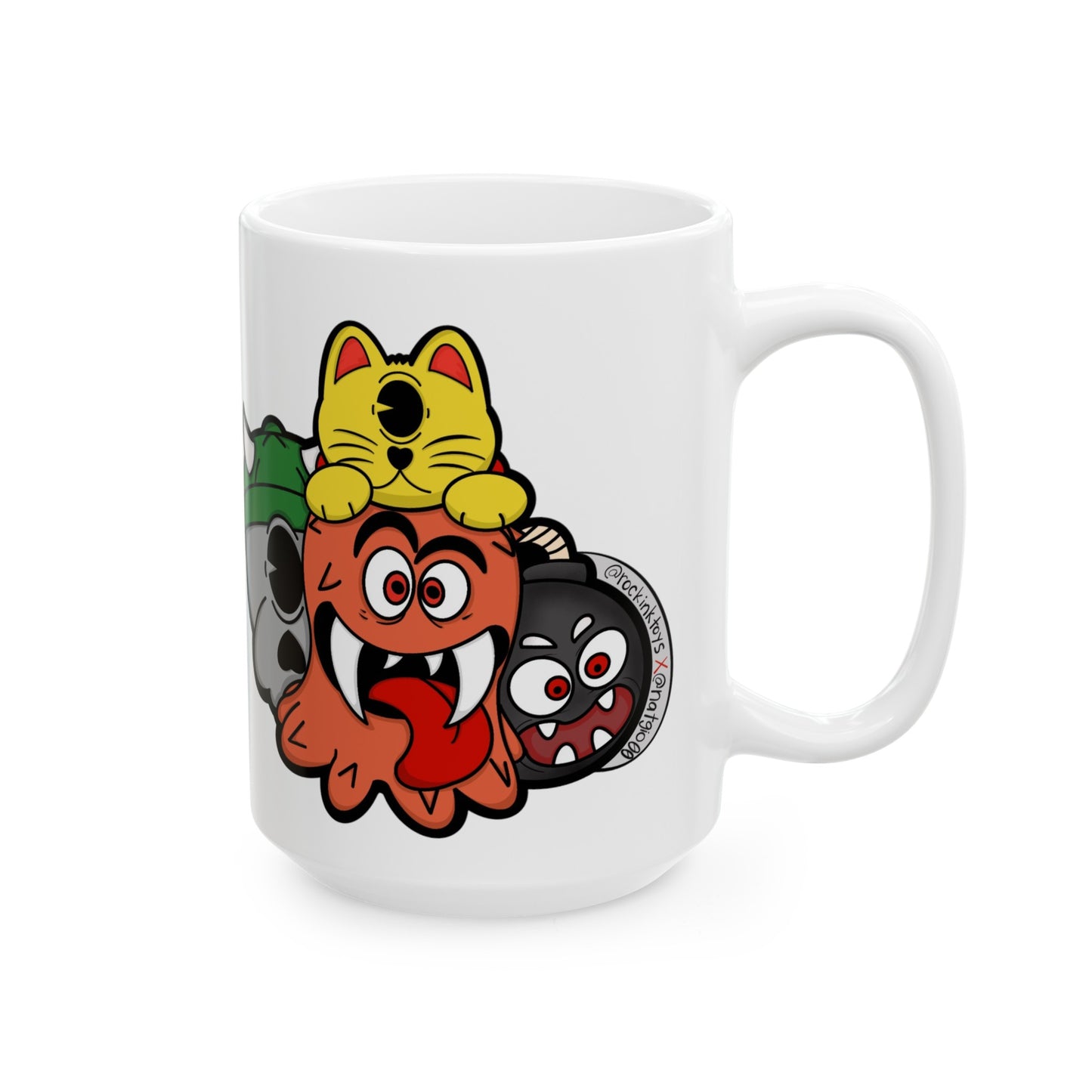 NAT GIO X ROCK INK TOYS Mug 15oz