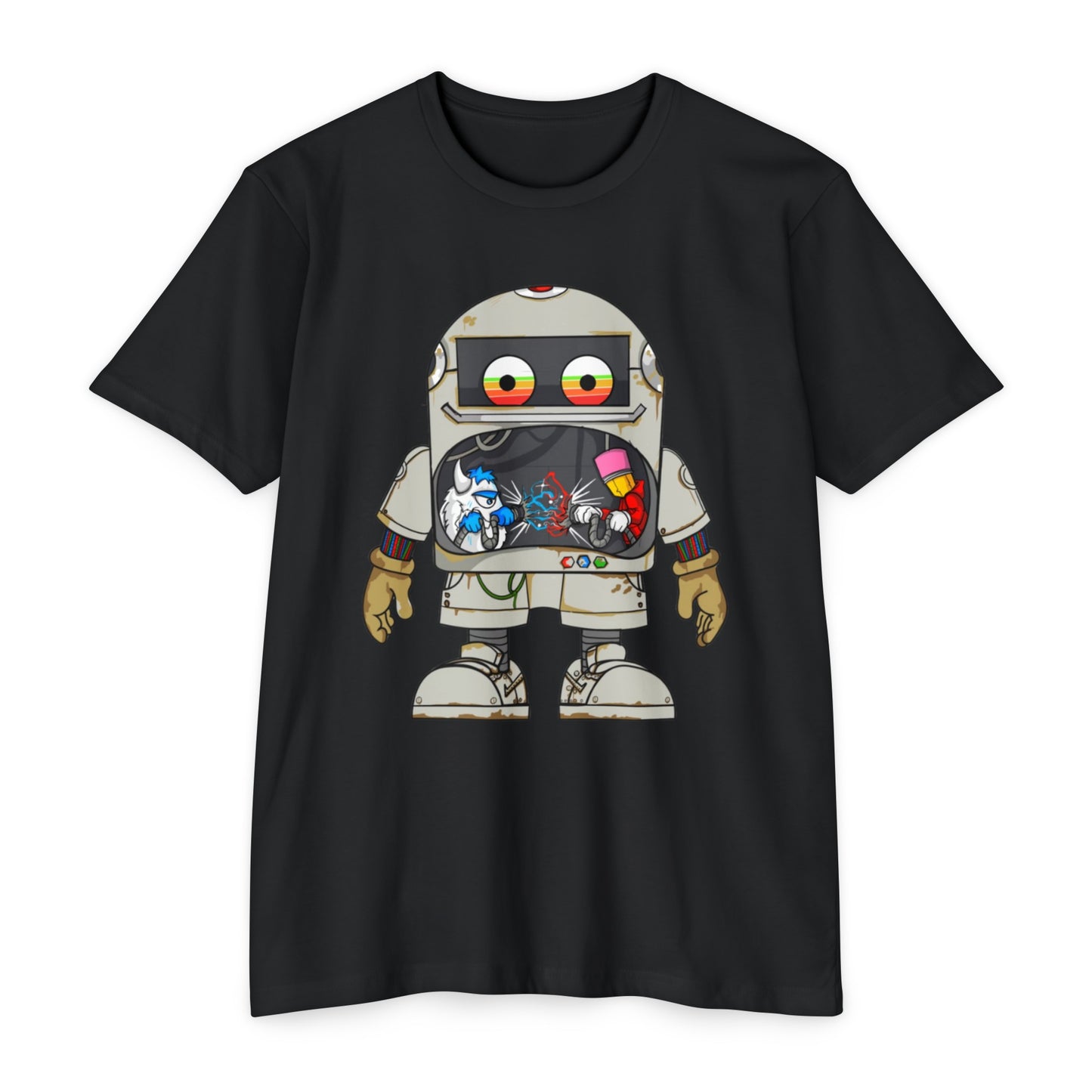 "POWER UP RUSTY" Tee