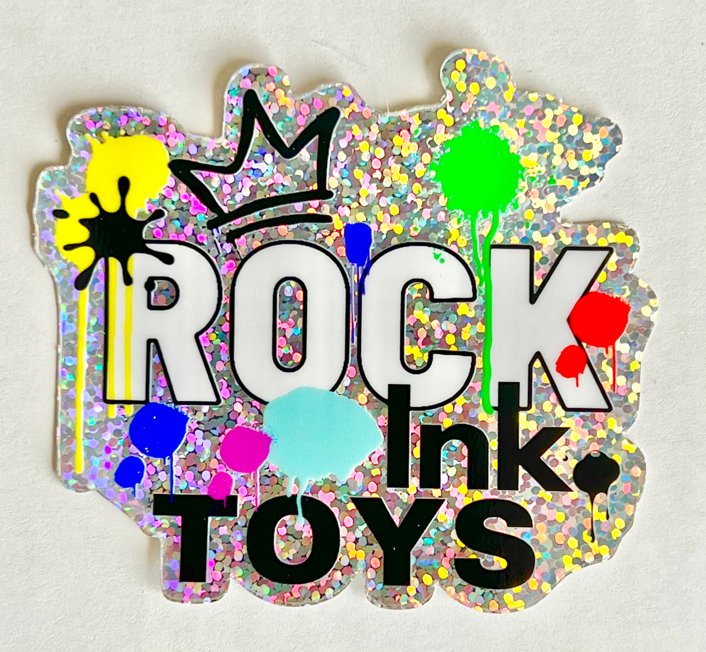 ROCK INK TOYS SUPPORT STICKER