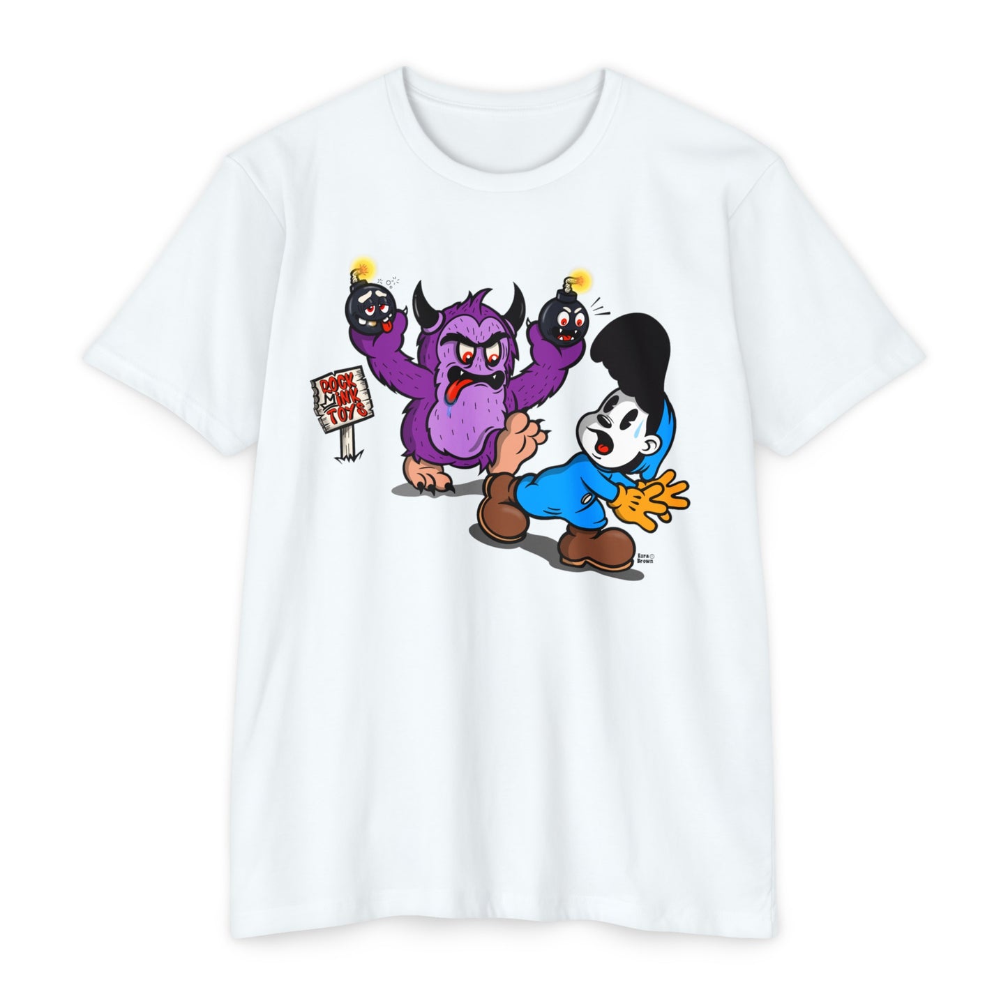 ROCK INK TOYS X EZRA BROWN Jersey T-shirt