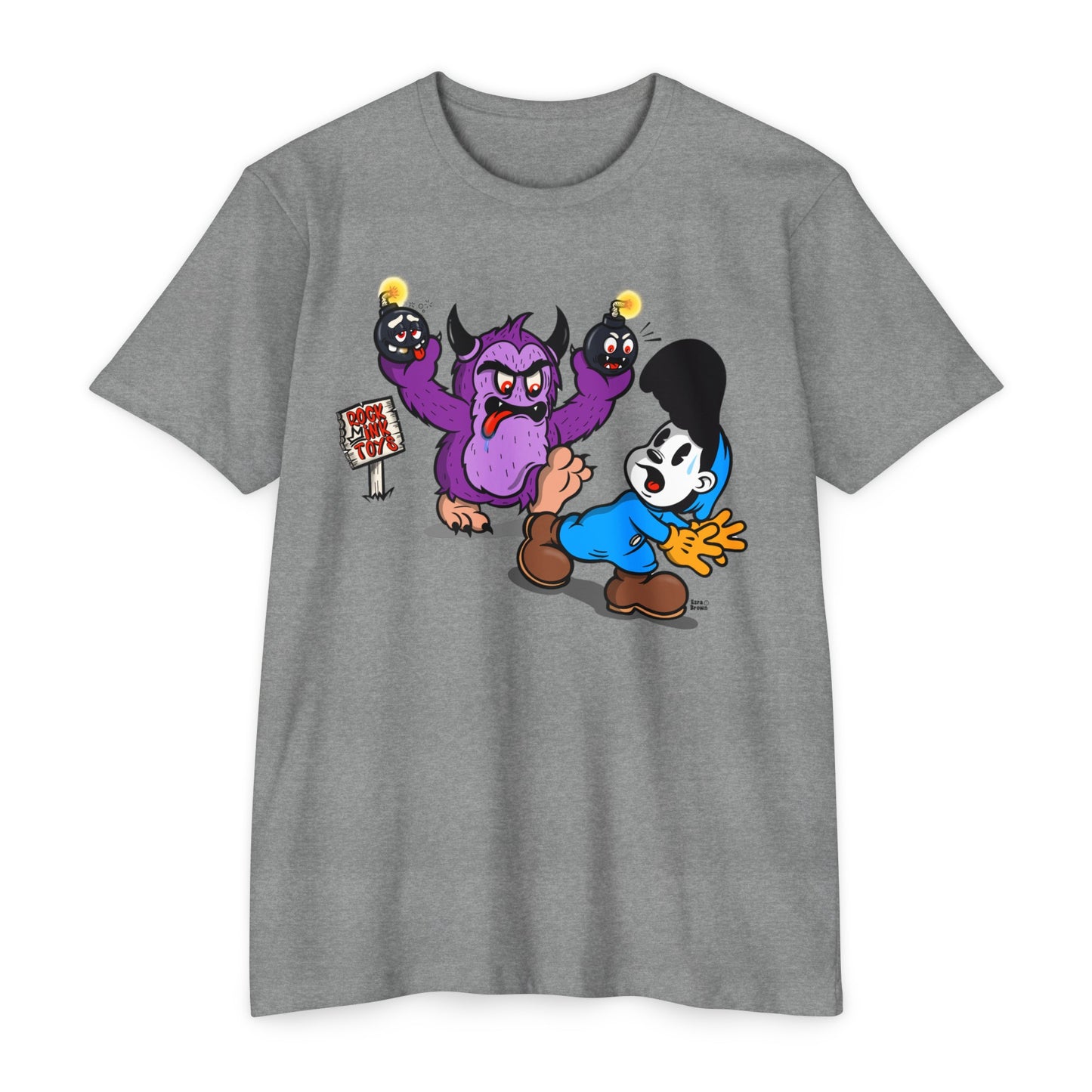 ROCK INK TOYS X EZRA BROWN Jersey T-shirt