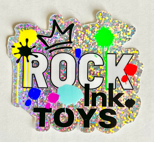 ROCK INK TOYS SUPPORT STICKER